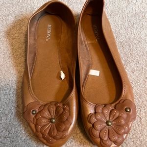 Merona tan/brown flats size 9.5